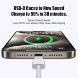 Heavy Duty USB to Type C Charging Cable Fast Phone Charger Long 25cm 1m 2m UK