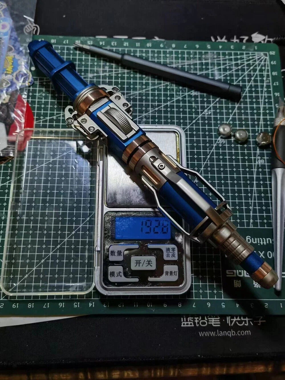 Doctor Who 10th Metal Sonic Screwdriver 12th LED Replica Toys Aluminium