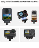 Magnetic Quick Release Mount 1/4" Adapter for DJI Osmo 360 / Action 5 Pro 4 3