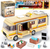 Breaking Bad RV Model Building Blocks Camper Van Collectible Vehicle Car Toy Set
