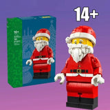 *NEW* UNBRANDED MOC Upscaled Santa Minifigure Building Blocks Set Gift