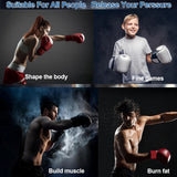 Music Boxing Machine Wall Mounted with Boxing Gloves Boxing Wall Punch Pad Game
