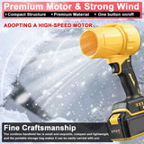 High Power Blowing Hair Strong Dryer Wind Turbo Jet Fan for Dewalt