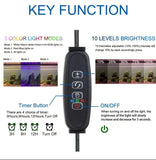 Aquarium Fish Tank LED Strip Lights Dimmable Pond Submersible Lights Bar Lamp