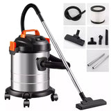 Vacuum Cleaner Wet And Dry Bagless 20L Cylinder Powerful Compact Cleaning