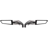 Motorcycle Stealth Winglets Adjustable Mirrors