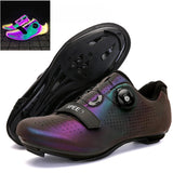 New Cycling Sneaker MTB Road Sports Speed Bike Shoes Flat SPD Shimano Outdoors