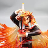 30cm Demon Slayer Figures Rengoku Kyoujurou Figure Anime Figurine