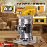 DeWalt 18V Brushless Wood Router Trimmer – Milling, Engraving & Slotting Machine