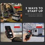 12V 24V 110V-240V Diesel Heater TOOLBOX 8KW Air Night Heater For RV Car camperva