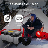 12V 24V 110V-240V Diesel Heater TOOLBOX 8KW Air Night Heater For RV Car camperva