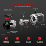 12V 24V 110V-240V Diesel Heater TOOLBOX 8KW Air Night Heater For RV Car camperva