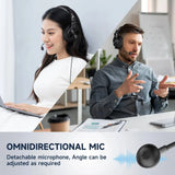 OneOdio DJ Headphones Bluetooth 5.2 Wired Wireless 72H Hi-Res Mic