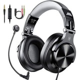 OneOdio DJ Headphones Bluetooth 5.2 Wired Wireless 72H Hi-Res Mic