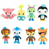 Octonauts Octopod Castle Playset Barnacles Peso Kwazii Action Figur Kids