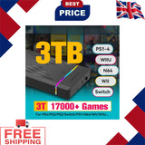 3TB External Gaming HDD | Retrobat, Playnite & LaunchBox Console | 17,000+ Games