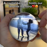 3D Video Crystal Ball DIY Memory Art Glass Ball Lamp Spherical Pixel Display 2.7