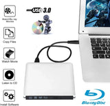 UHD 4K Blu-Ray Burner External USB 3.0 Super Slim DVD BD Recorder Drive PC / MAC