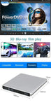 UHD 4K Blu-Ray Burner External USB 3.0 Super Slim DVD BD Recorder Drive PC / MAC
