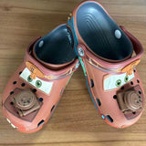 Crocs Disney Cars Mater Character Brown Boys Adults Classic Clogs - New
