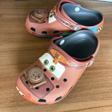 Crocs Disney Cars Mater Character Brown Boys Adults Classic Clogs - New
