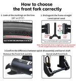 Bike Fork Rebound Adjustable MTB Air Front Suspension 26/27.5/29 Inch 120Mm