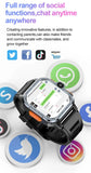 Android Smart Watch GPS 4G RAM/64G ROM HD Dual Camera NFC SIM Card WIFI Wireless