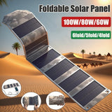 Foldable Solar Panel Portable Solar Panels Charger USB 5V DC F