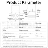 ANBERNIC RG 34XXSP Game Console 3.4-inch H700 3300mAH Linux Flip Handheld Gifts