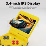 ANBERNIC RG 34XXSP Game Console 3.4-inch H700 3300mAH Linux Flip Handheld Gifts