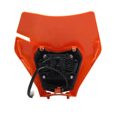 KTM EXC LED Headlight Plate Supermoto SX MX Enduro Universal