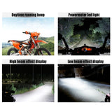 KTM EXC LED Headlight Plate Supermoto SX MX Enduro Universal