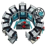 MINISO Disney Marvel Avengers Iron Man Hall of Armour Building Blocks 560 Pcs