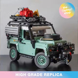 *NEW* MOC 10317 Land Rover Classic Defender 90 Building Blocks ICONS 2336pcs Toy