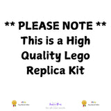 *NEW* UNBRANDED MOC 10350 Tudor Corner Building Blocks Icons With 8 Figures