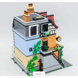 *NEW* UNBRANDED MOC 10350 Tudor Corner Building Blocks Icons With 8 Figures