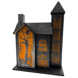 Halloween Haunted House Decoration Light Up Display - Party Decoration Light