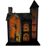Halloween Haunted House Decoration Light Up Display - Party Decoration Light