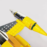 *NEW* UNBRANDED 10026 MOC Star Wars Naboo Starfighter UCS Building Blocks - RARE