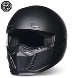Retro Motorcycle Helmet ABS Lightweight Full Coverage Racing Motorbike Helmets