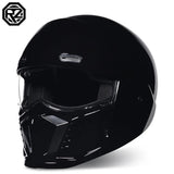 Retro Motorcycle Helmet ABS Lightweight Full Coverage Racing Motorbike Helmets