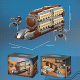 Star Plan Platoon Attack Craft Destroy Droids Building Bricks Model Sets Robot D