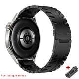 Original No Gaps Titanium Metal Quick Fit Strap For Huawei Watch GT5 Pro 46MM