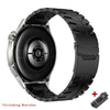 Original No Gaps Titanium Metal Quick Fit Strap For Huawei Watch GT5 Pro 46MM