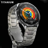 Original No Gaps Titanium Metal Quick Fit Strap For Huawei Watch GT5 Pro 46MM