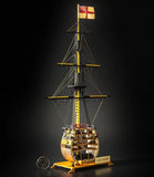 1/200 Scale HMS Victory Ship Model Building Kit with Brass Upgrade Parts Manual