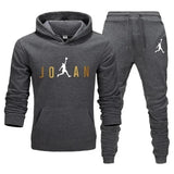 Mens Winter Full Tracksuit Hoodie Jogger Sweatshirt Jacket Pants Set new