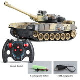 Remote Control Tank RC Military War Battle USA M1 Leopard 2 Electric Toy Gift