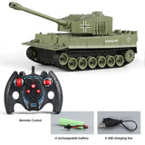 Remote Control Tank RC Military War Battle USA M1 Leopard 2 Electric Toy Gift