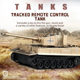 Remote Control Tank RC Military War Battle USA M1 Leopard 2 Electric Toy Gift
